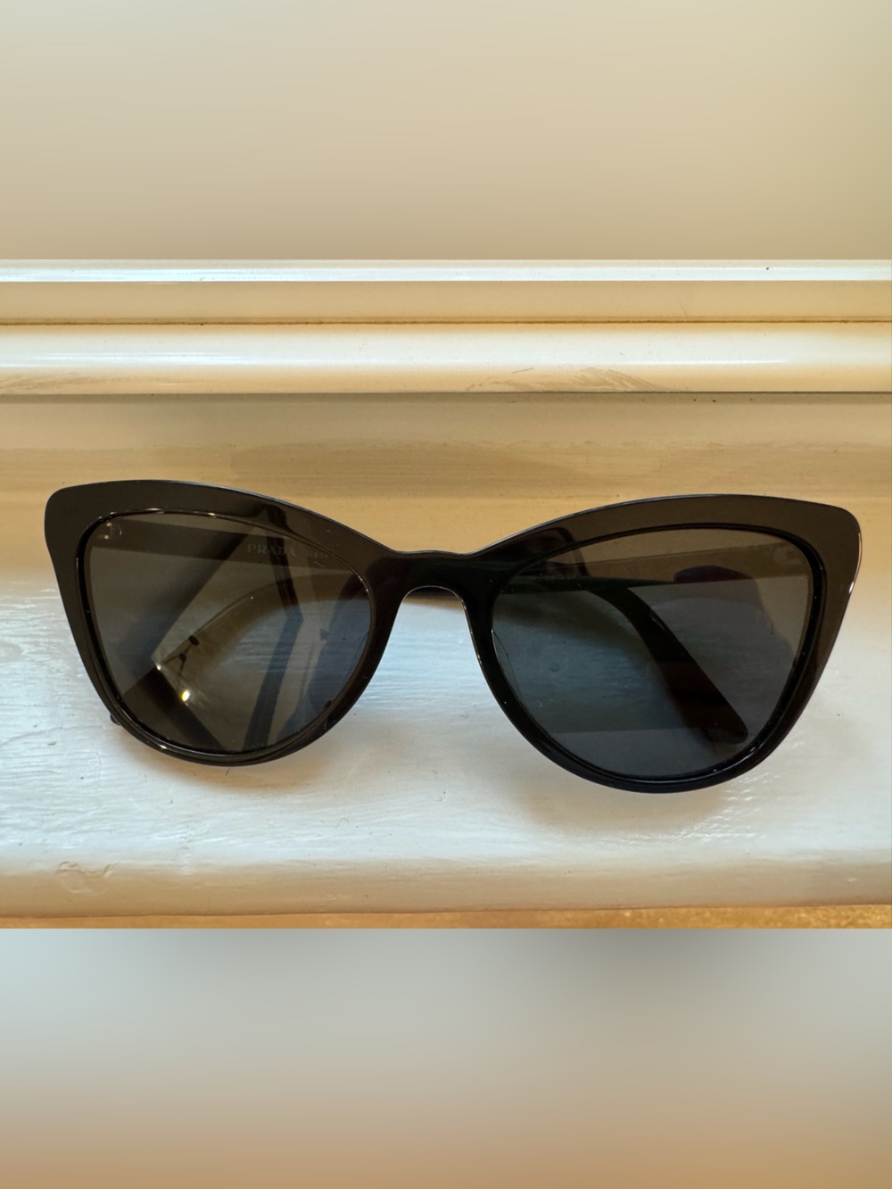 Prada Acetate Cat Eye Sunglasses